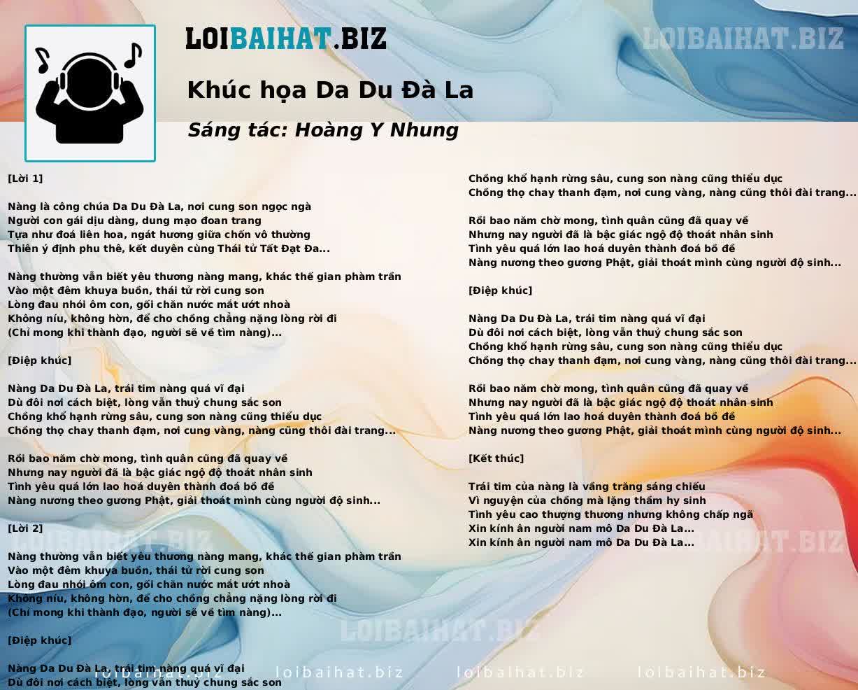 Khúc họa Da Du Đà La