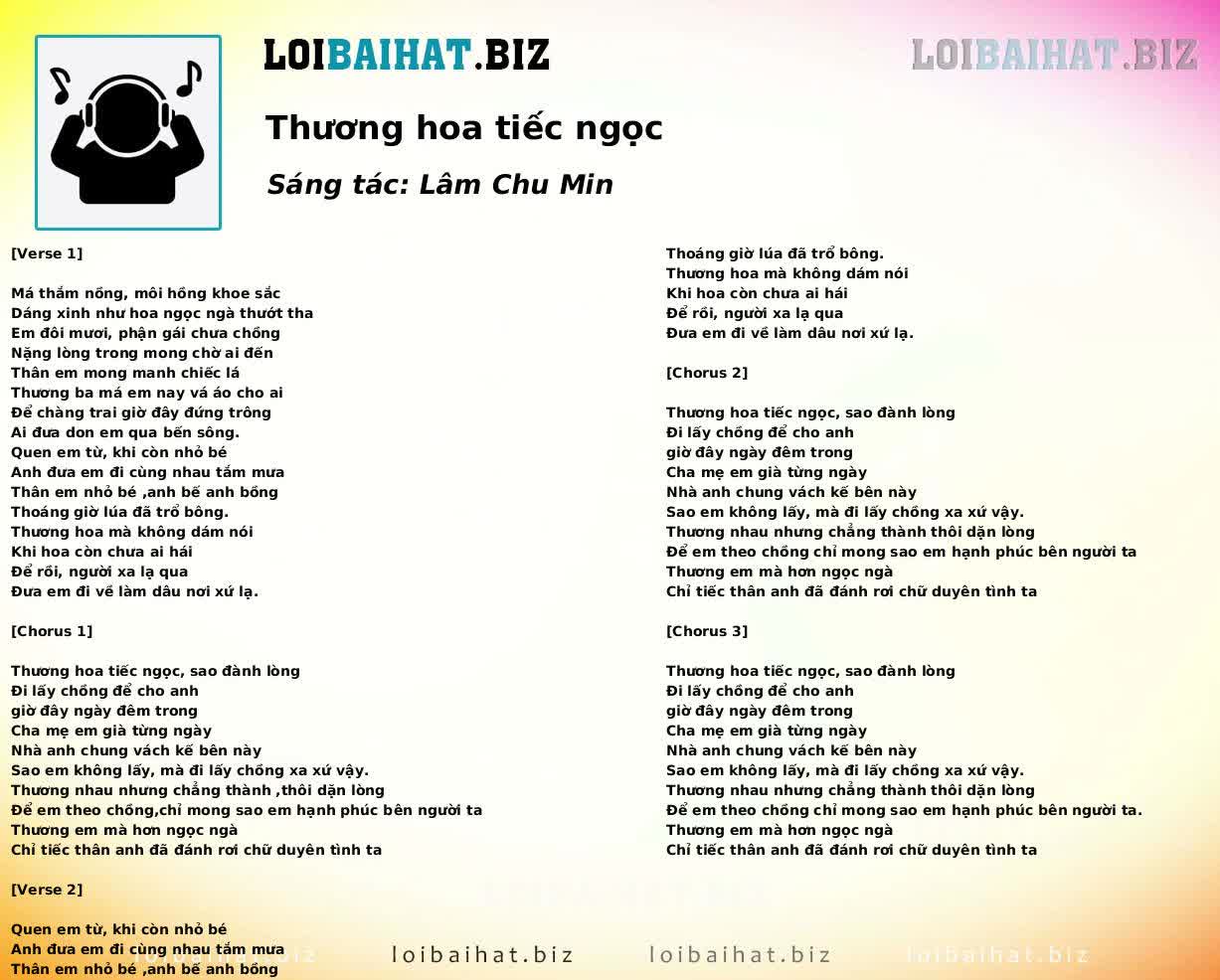 Thương hoa tiếc ngọc