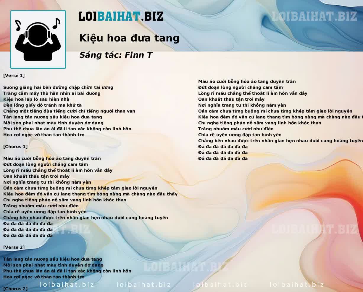 Kiệu hoa đưa tang