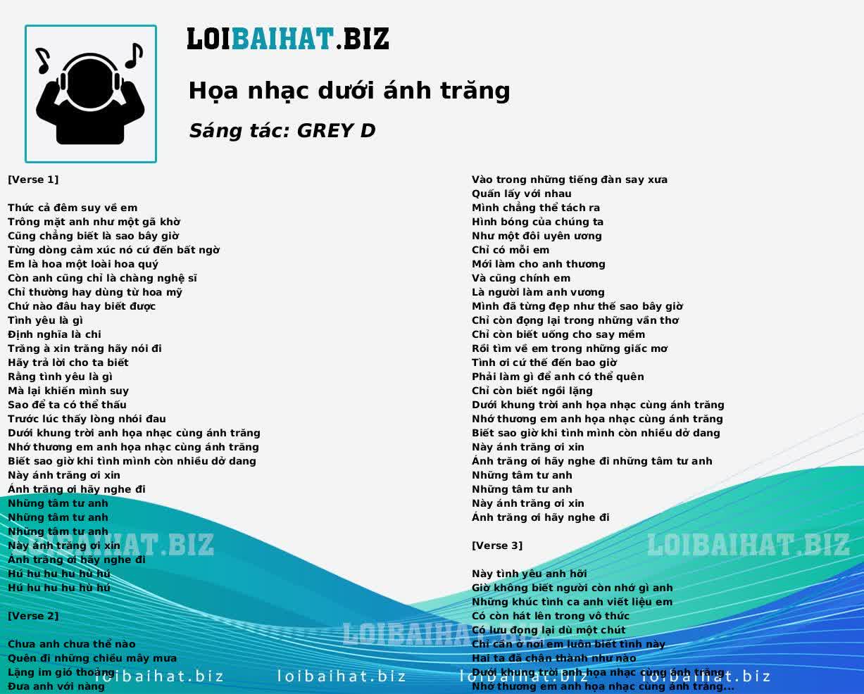 Họa nhạc dưới ánh trăng
