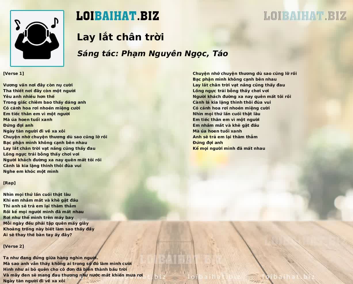 Lay lắt chân trời