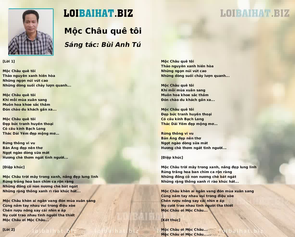 Mộc Châu quê tôi