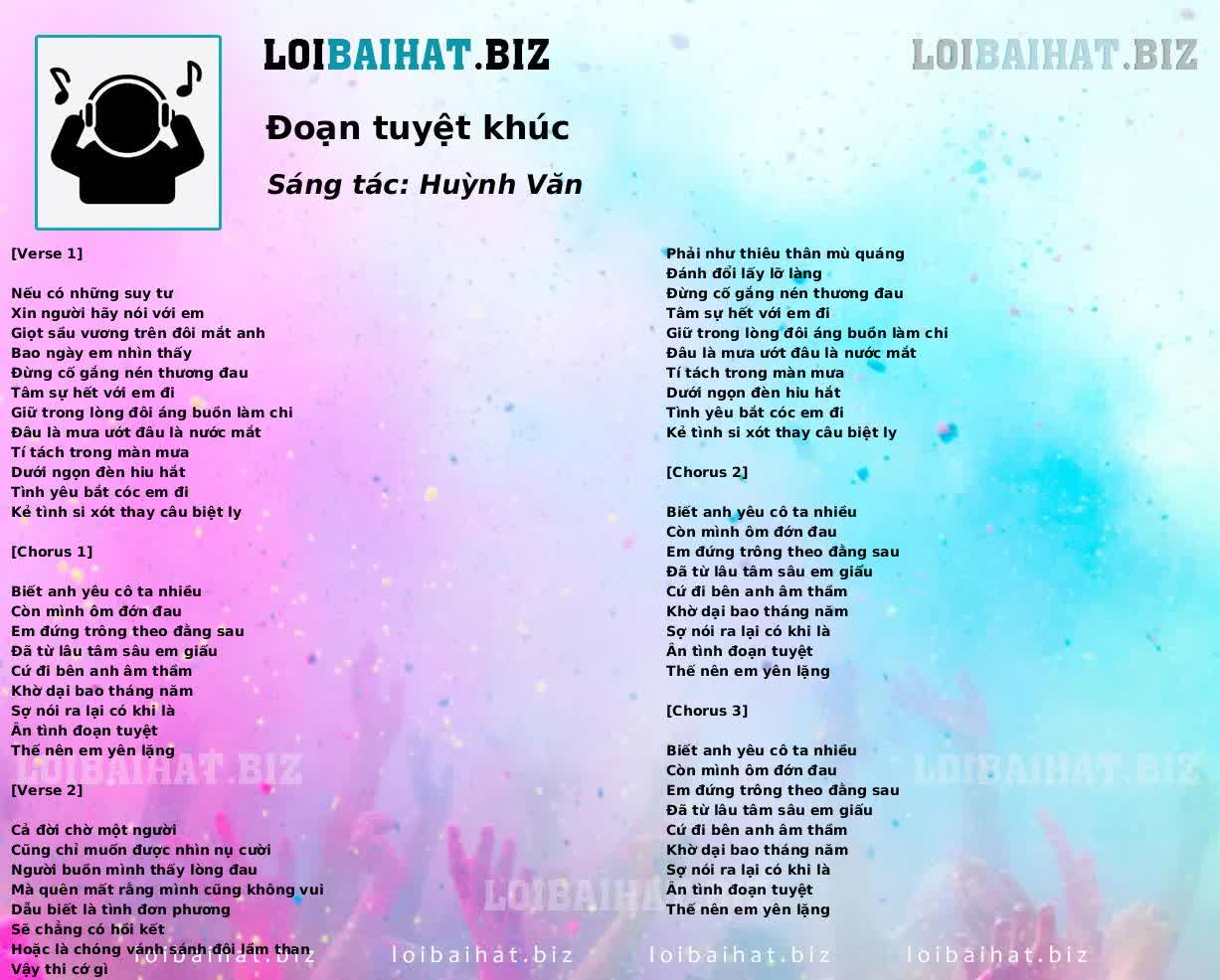 Đoạn tuyệt khúc