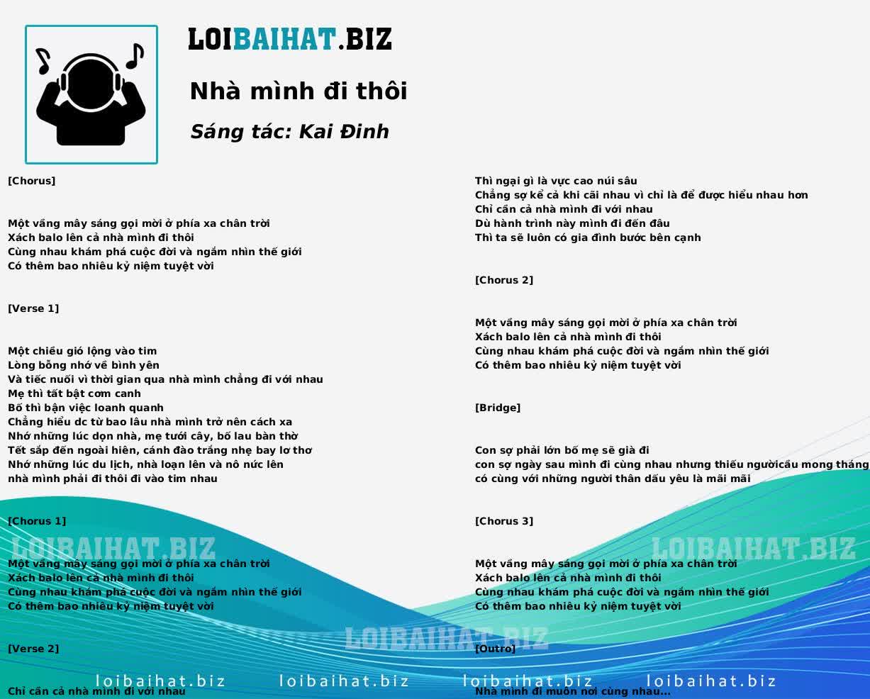 Nhà mình đi thôi