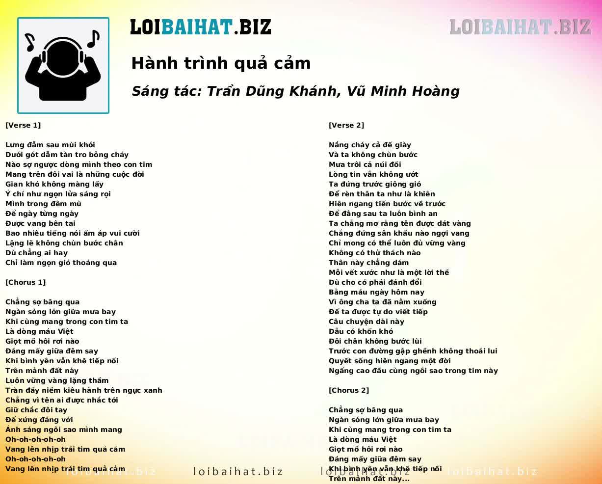 Hành trình quả cảm