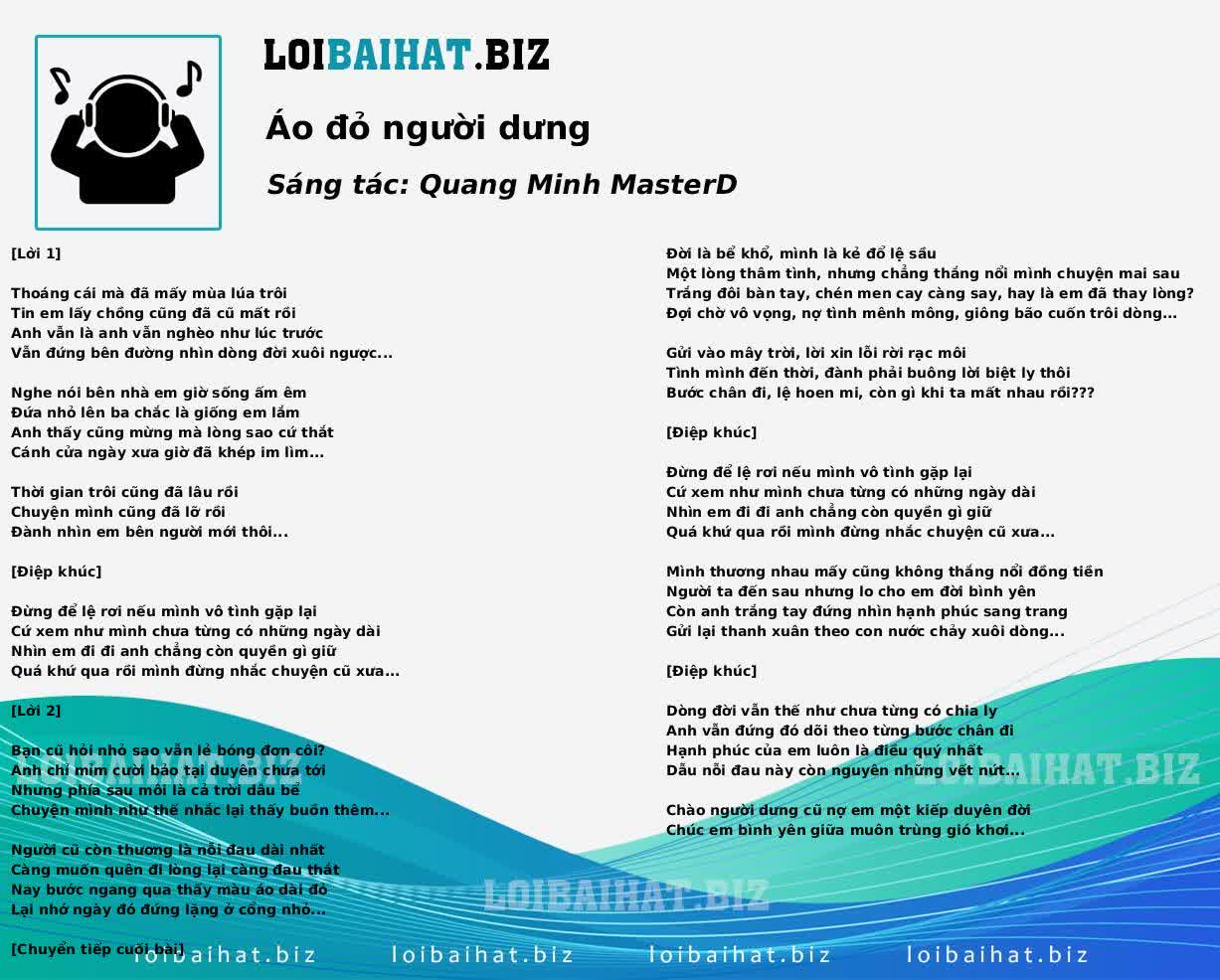 Áo đỏ người dưng