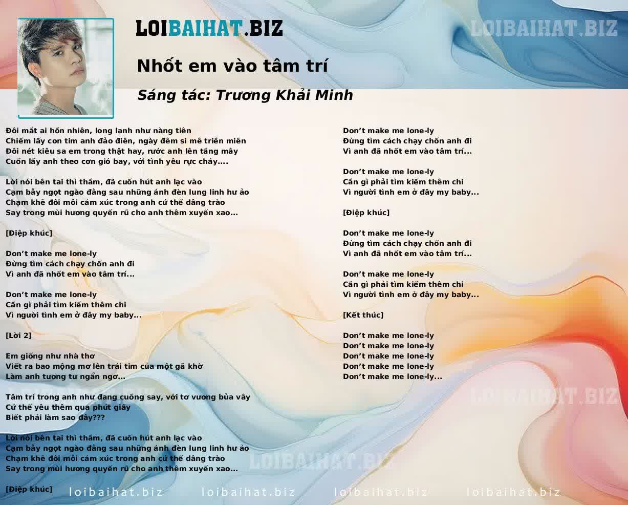 Nhốt em vào tâm trí