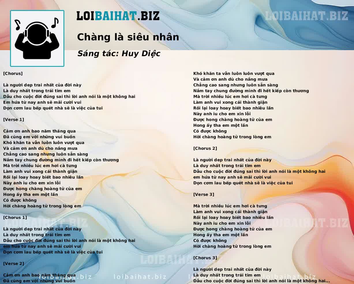 Chàng là siêu nhân