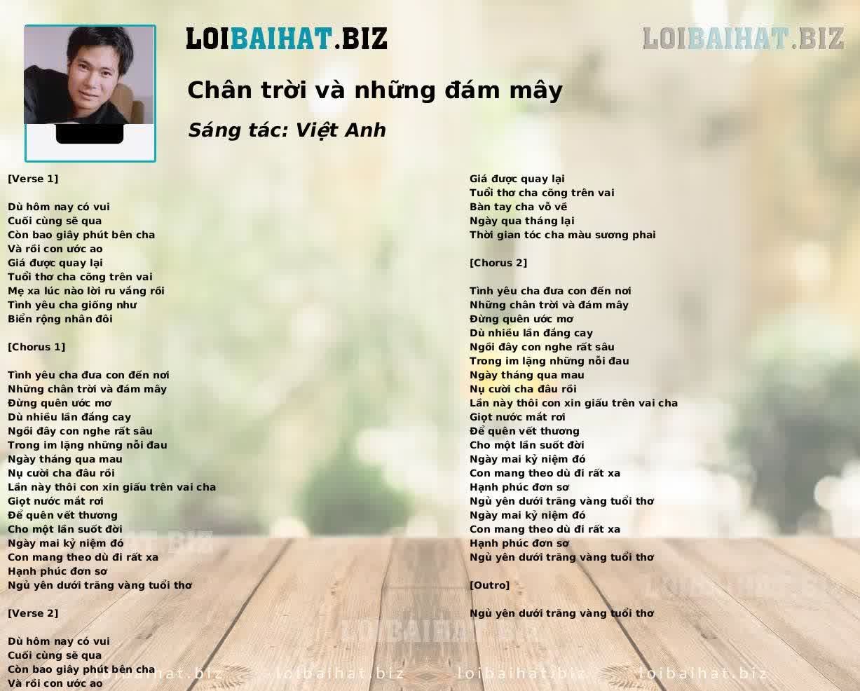 Chân trời và những đám mây