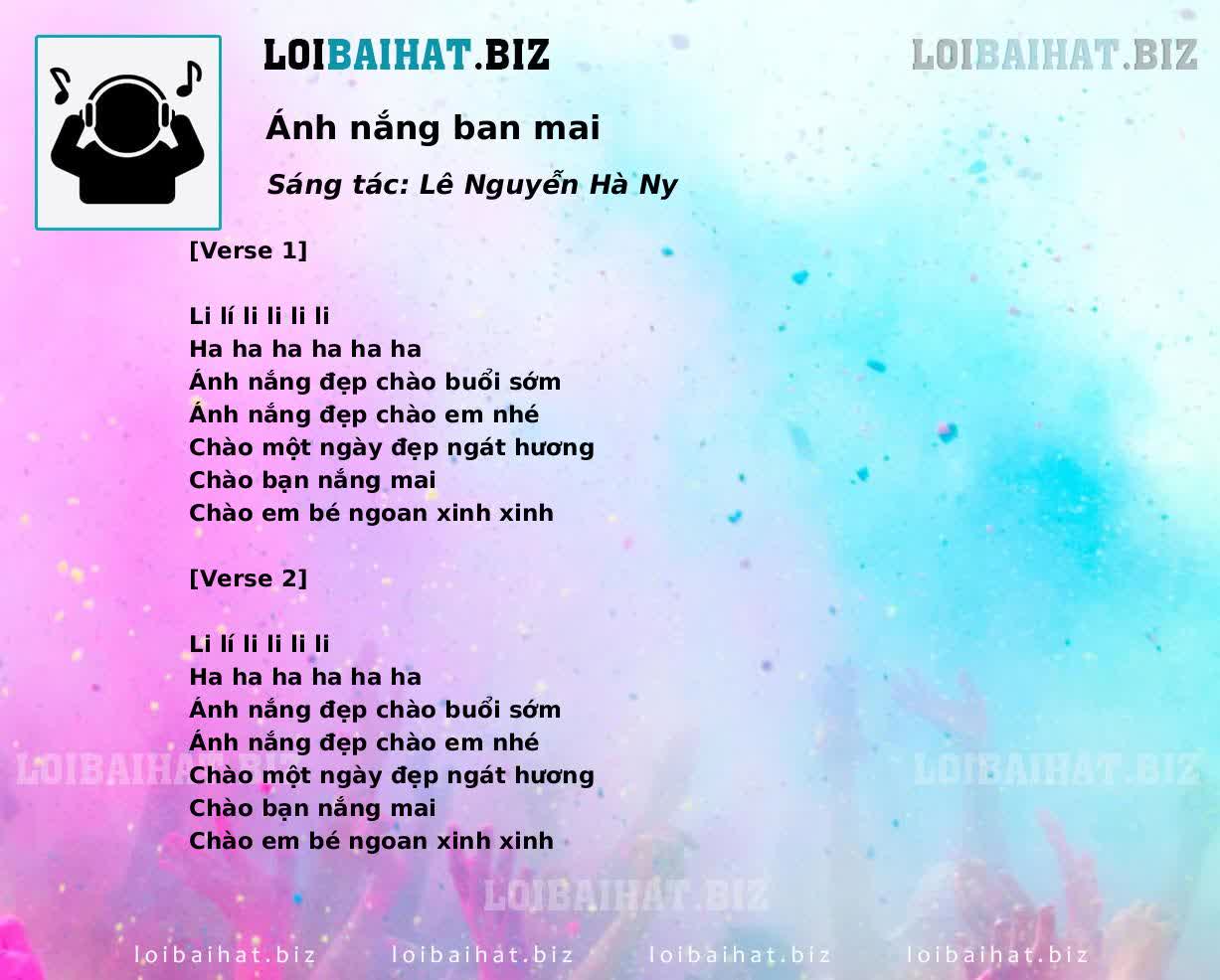 Ánh nắng ban mai