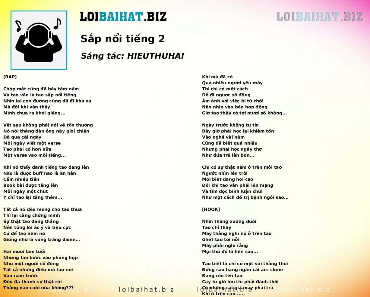 Sắp nổi tiếng 2