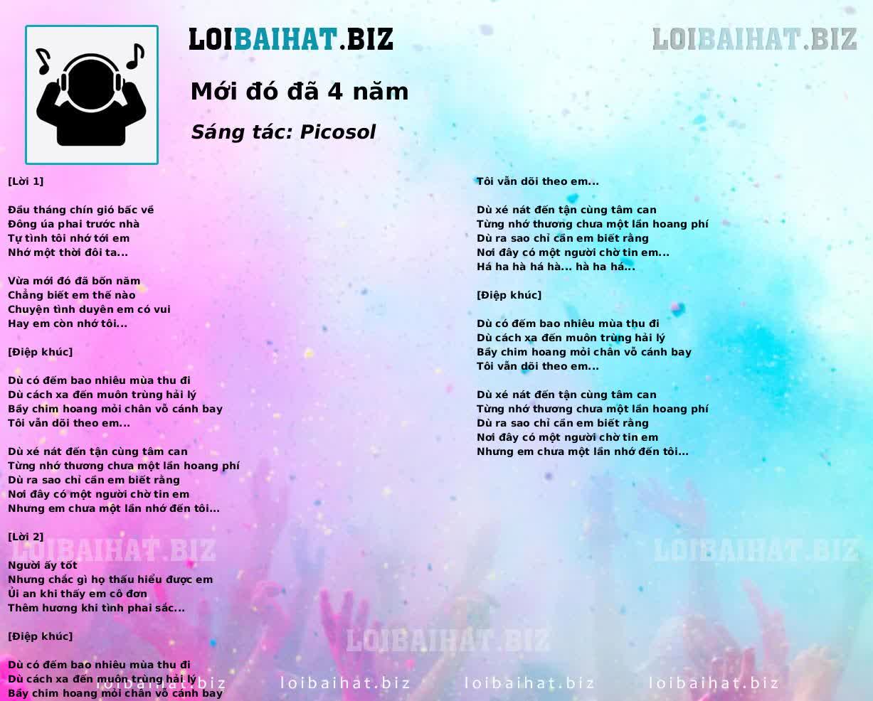 Mới đó đã 4 năm