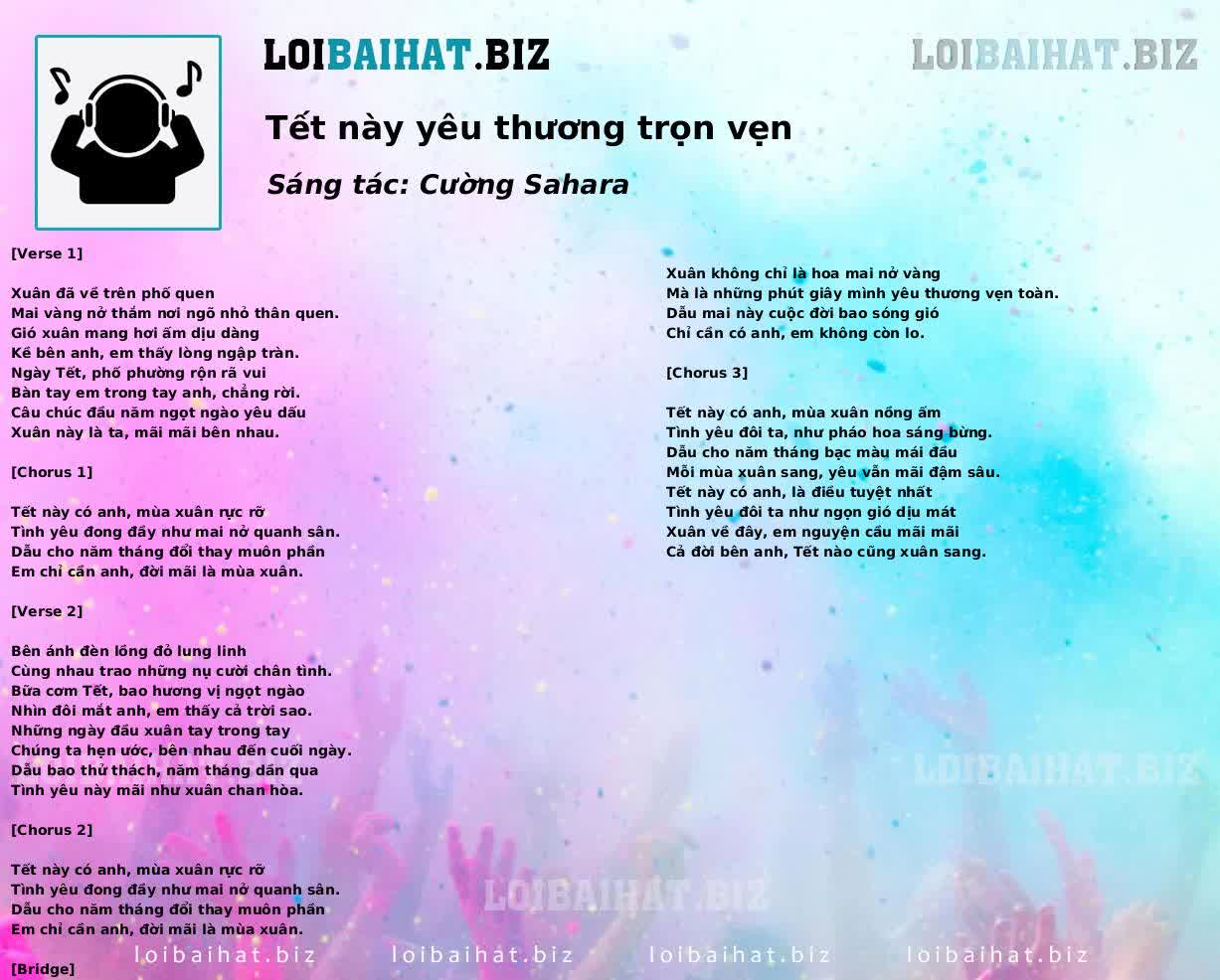 Tết này yêu thương trọn vẹn