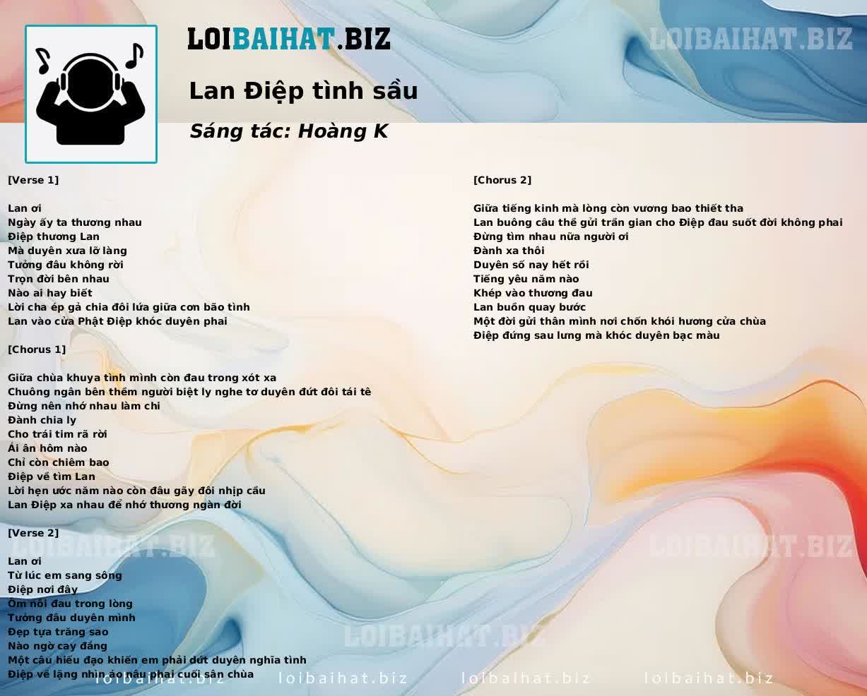 Lan Điệp tình sầu