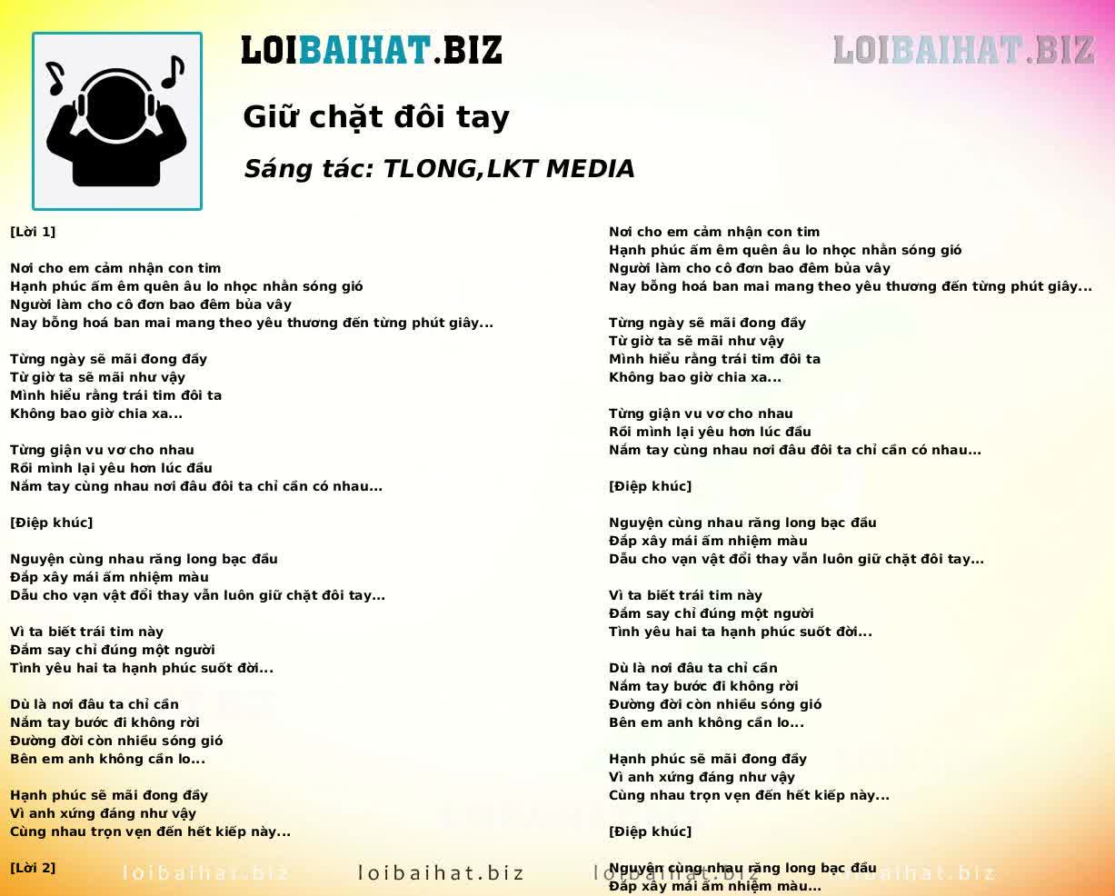 Giữ chặt đôi tay