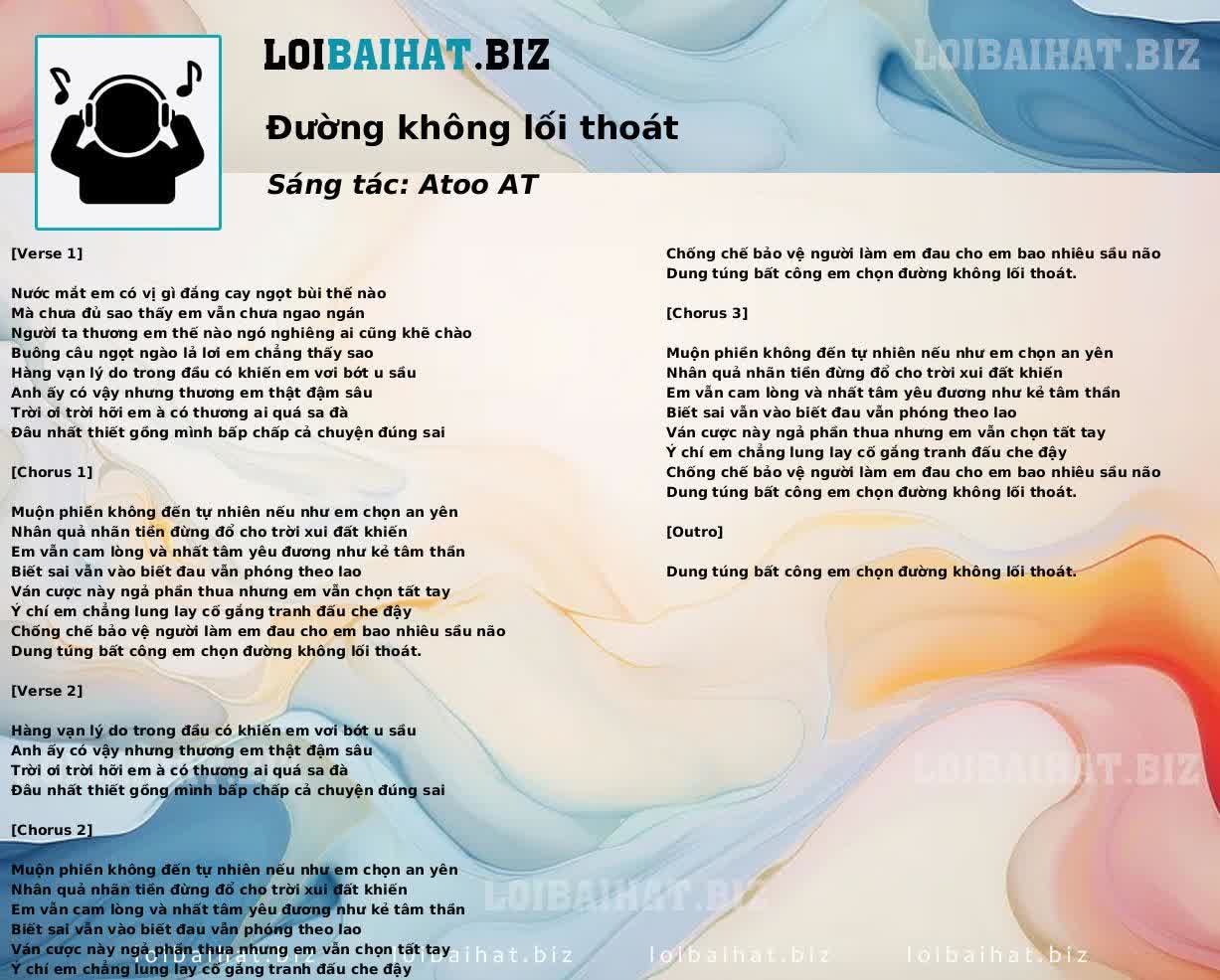 Đường không lối thoát