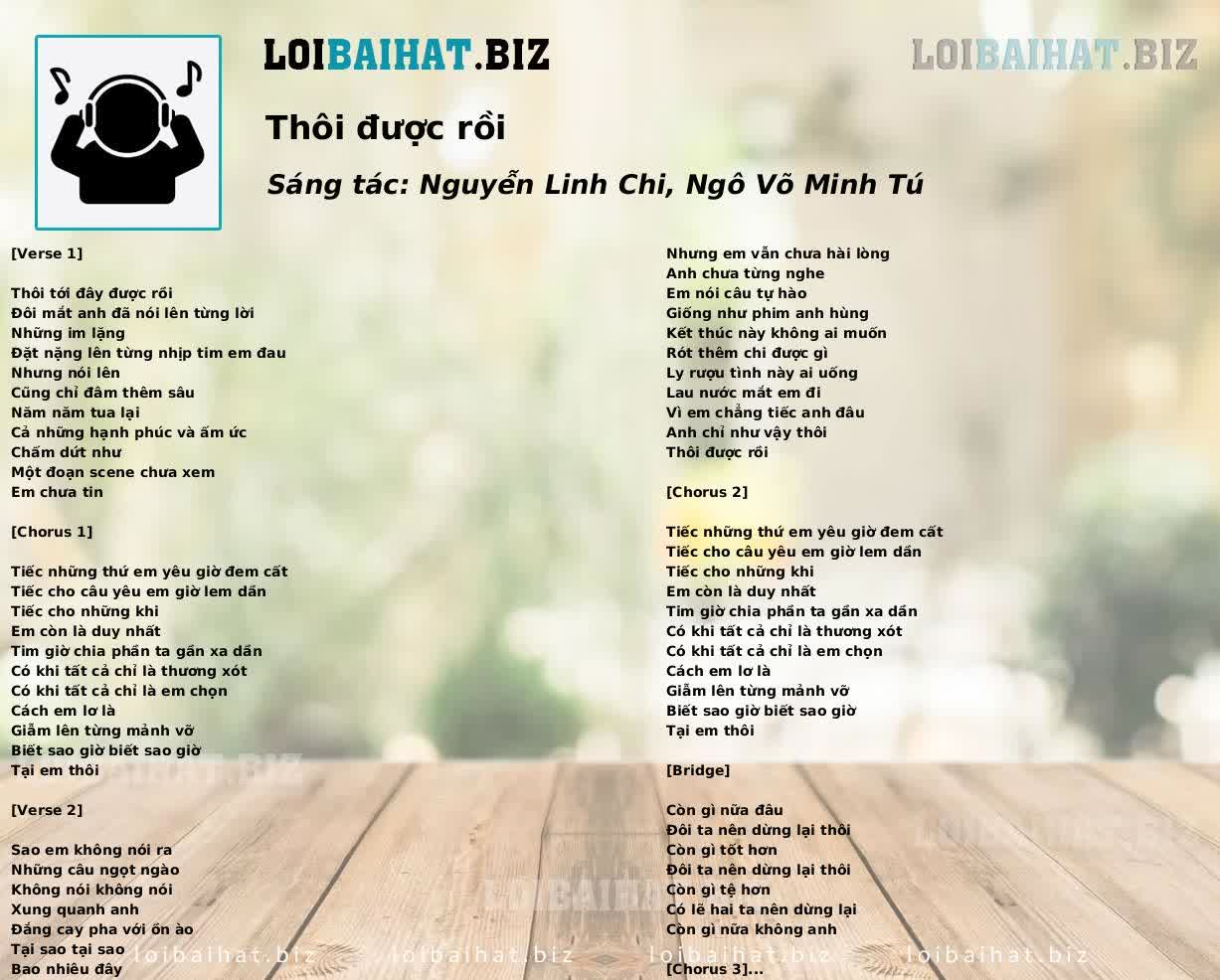 Thôi được rồi
