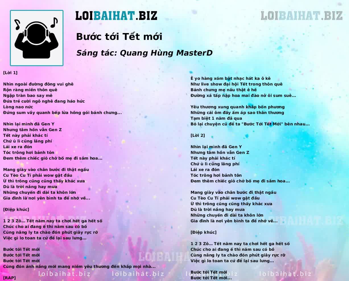 Bước tới Tết mới