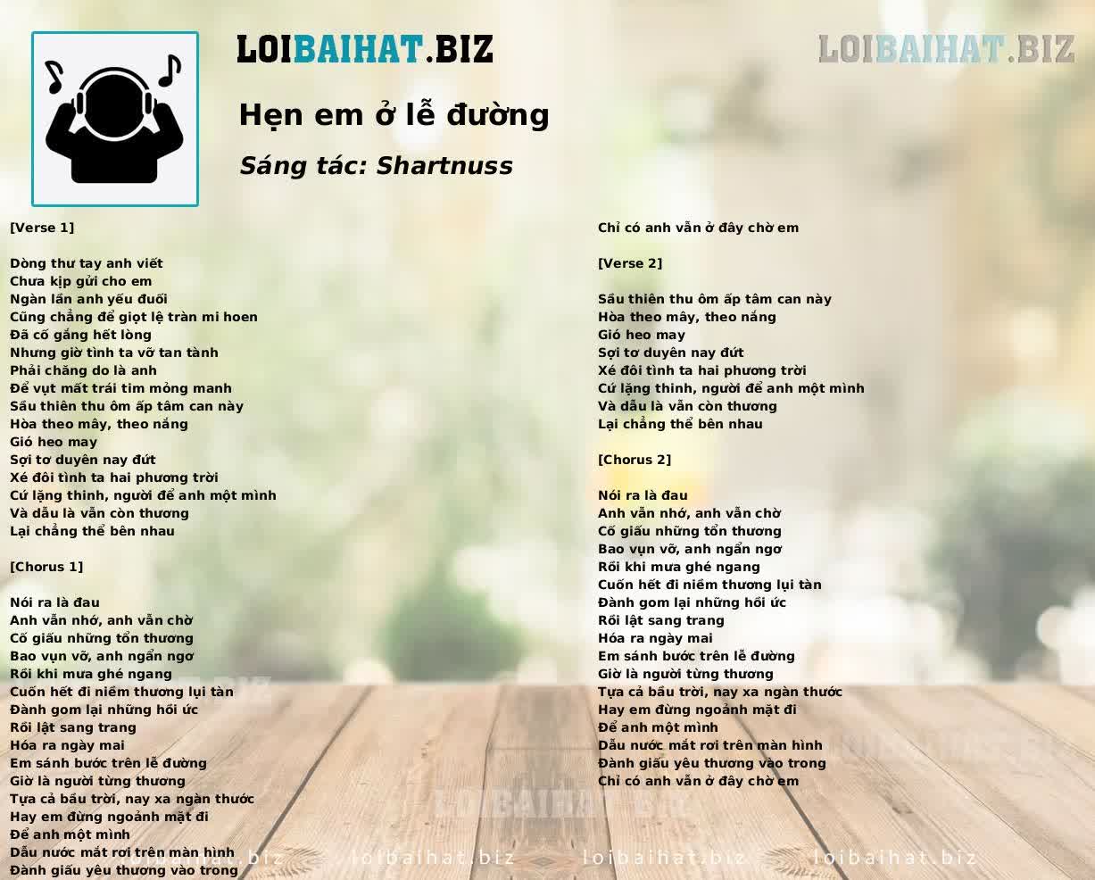 Hẹn em ở lễ đường