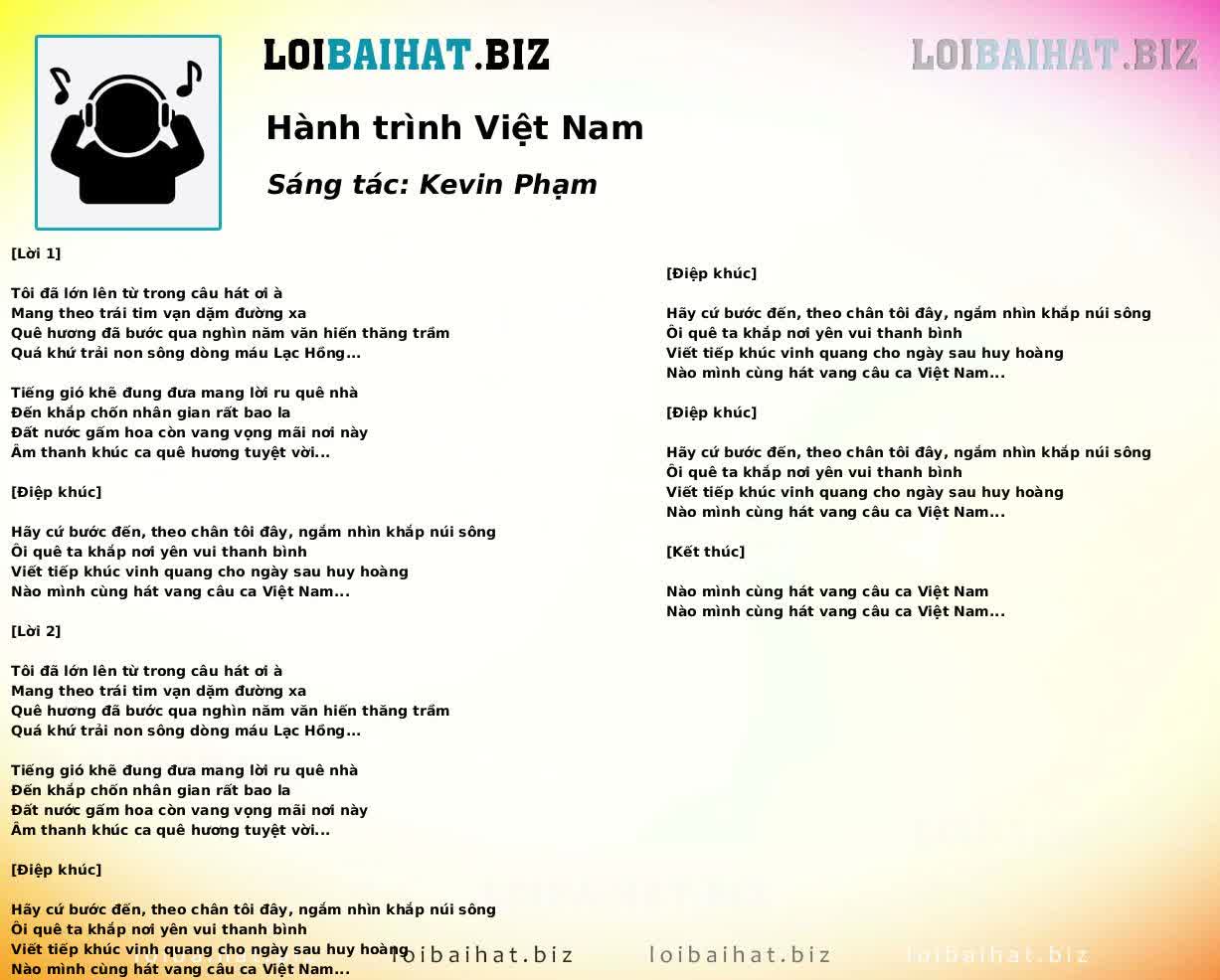 Hành trình Việt Nam