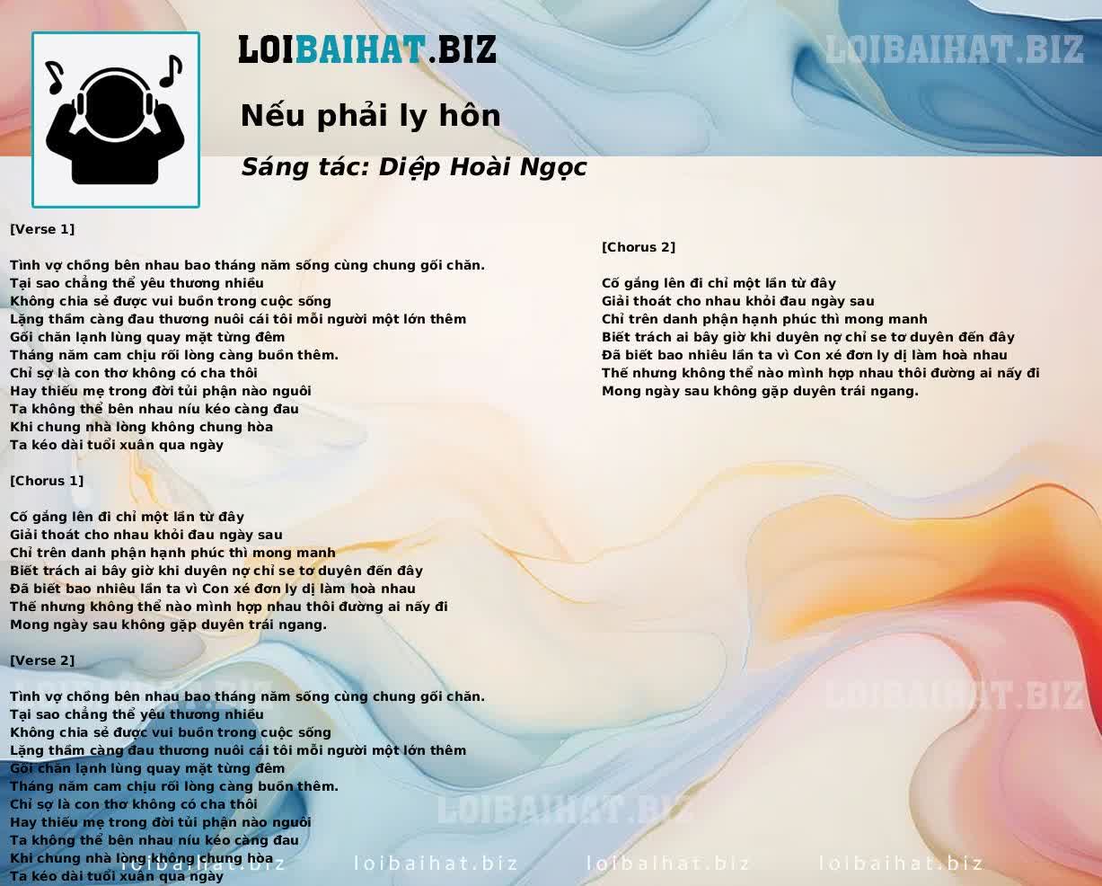 Nếu phải ly hôn