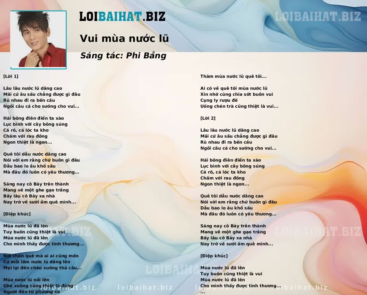 Vui mùa nước lũ