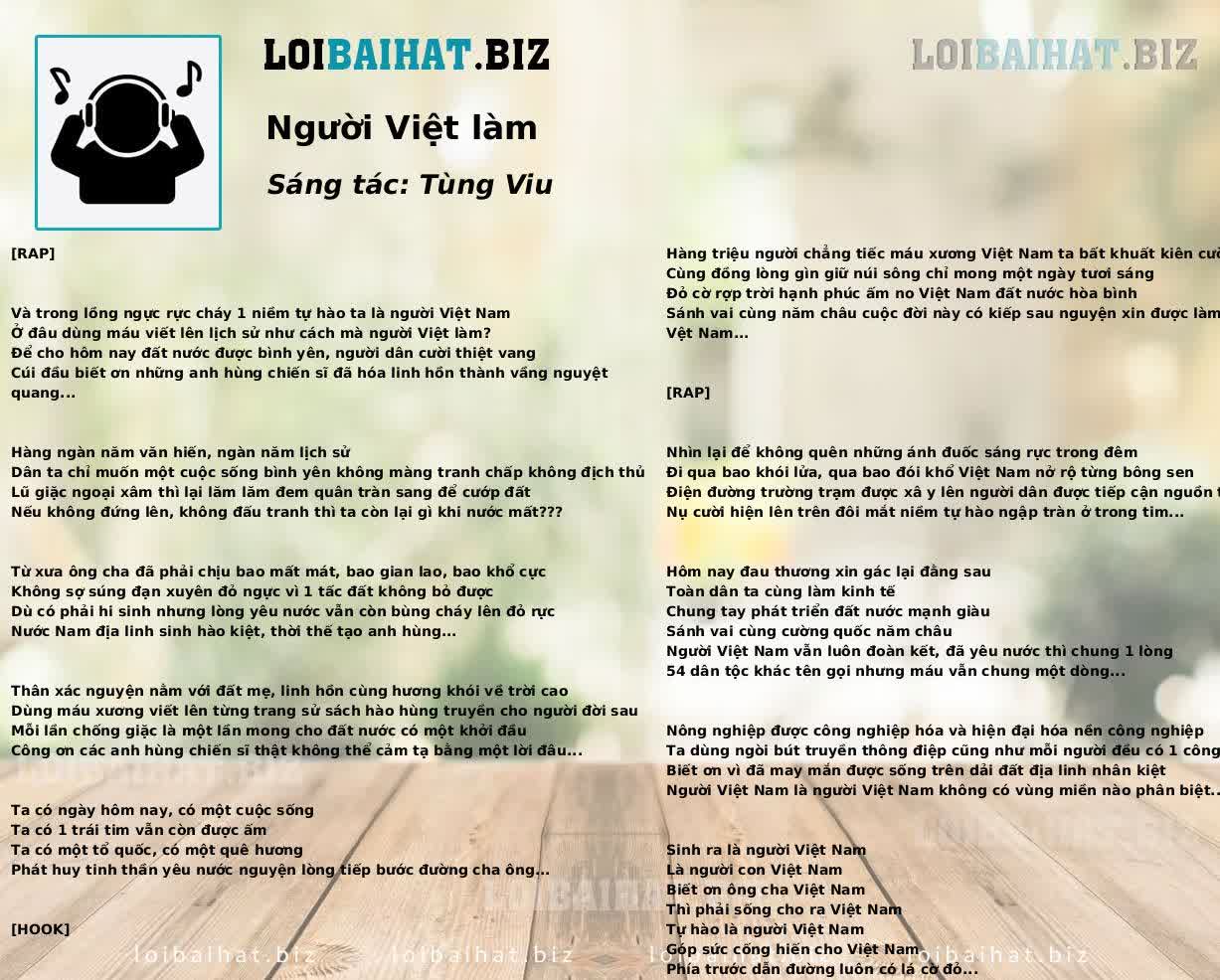 Người Việt làm