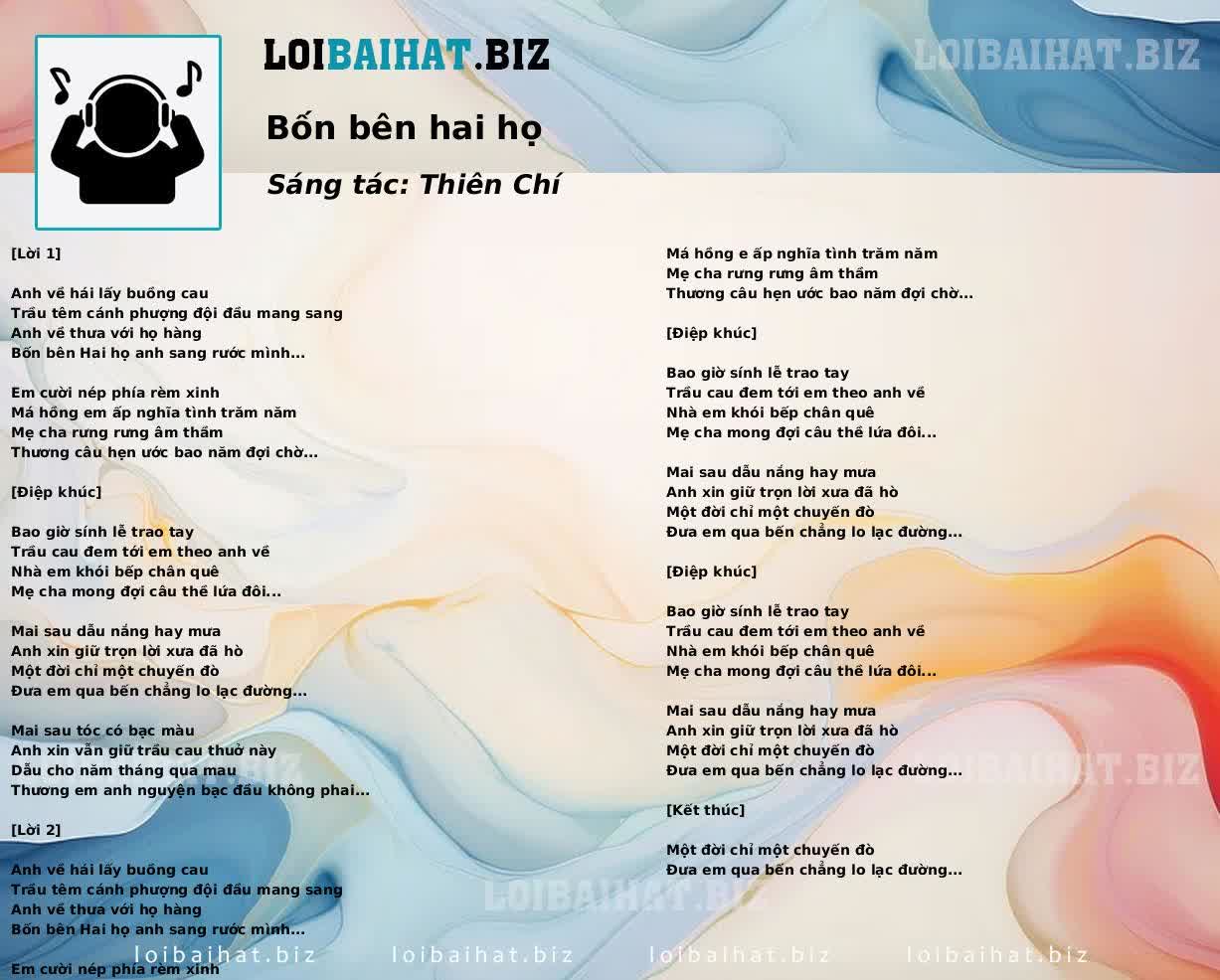 Bốn bên hai họ