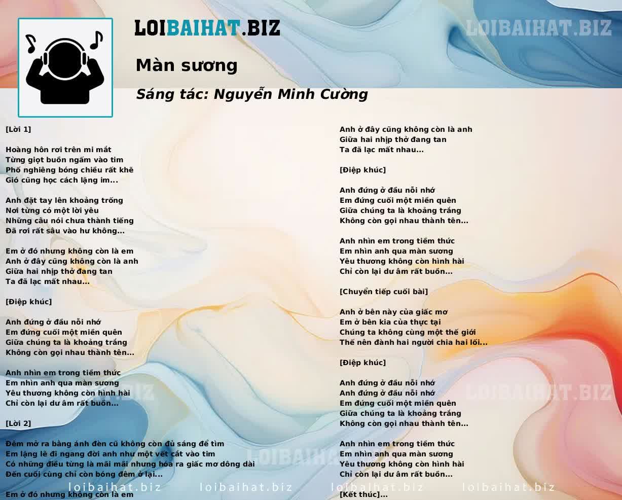 Màn sương