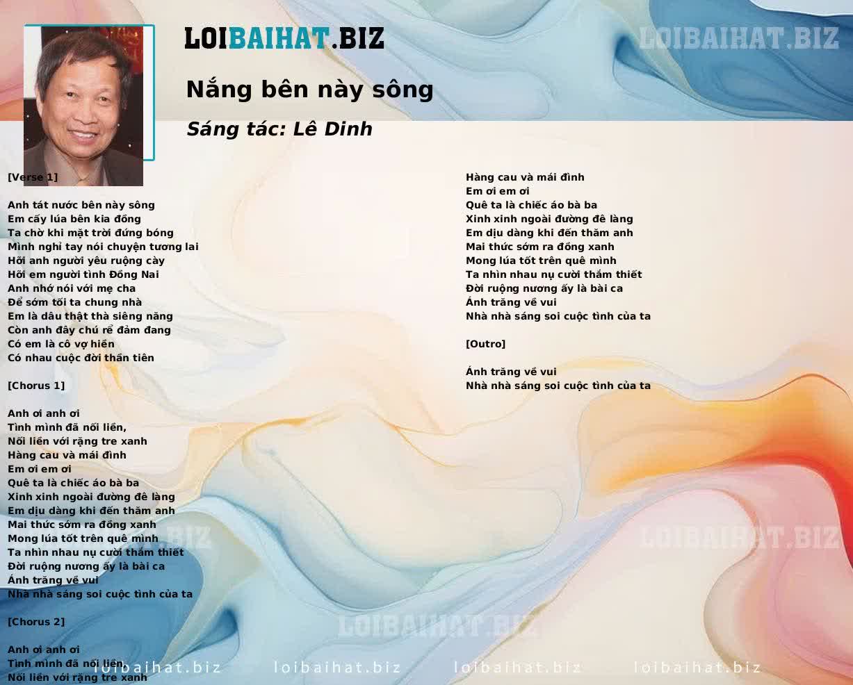 Nắng bên này sông