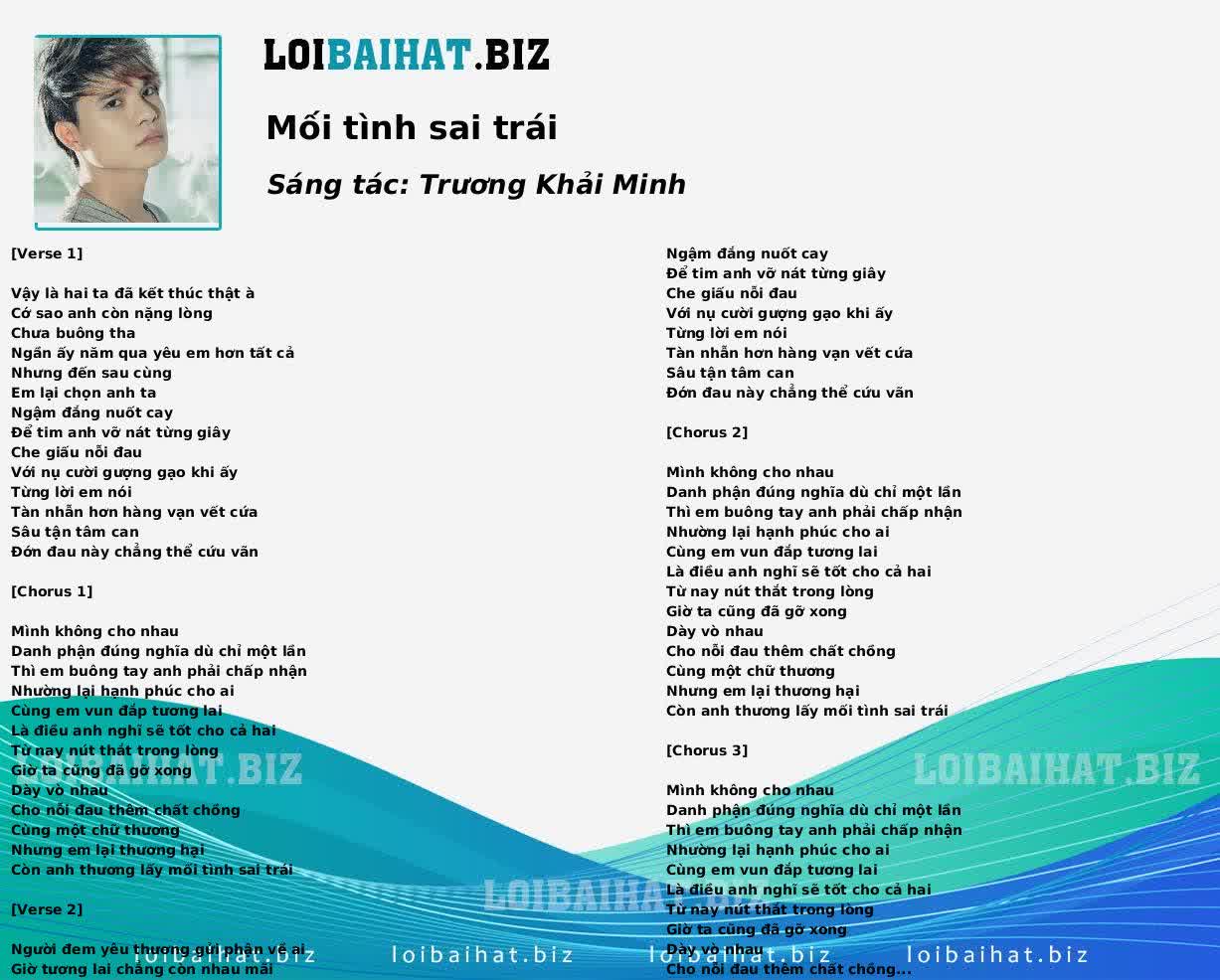 Mối tình sai trái