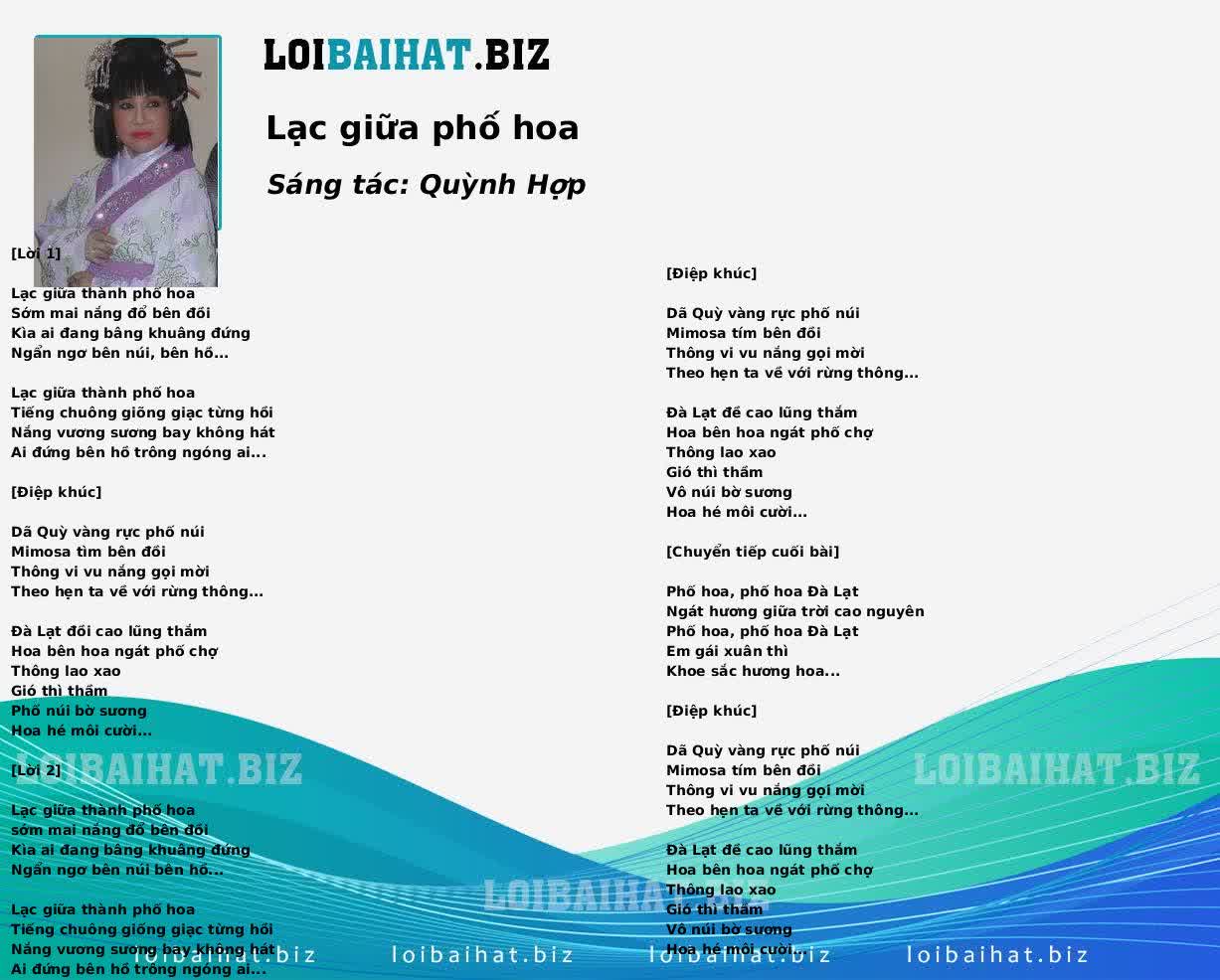 Lạc giữa phố hoa