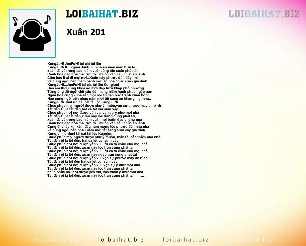 Xuân 201