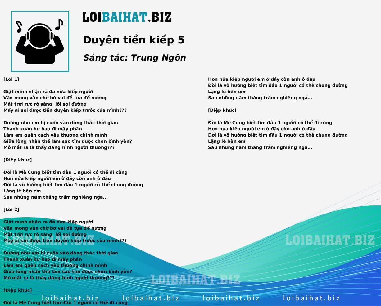 Duyên tiền kiếp 5