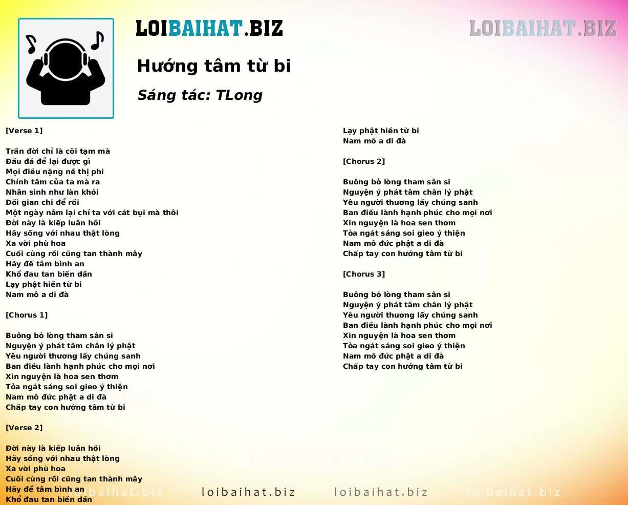 Hướng tâm từ bi