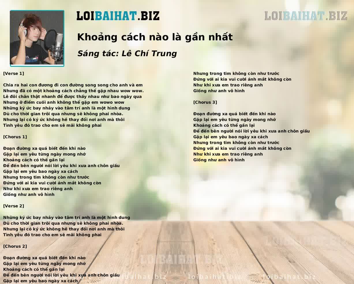 Khoảng cách nào là gần nhất