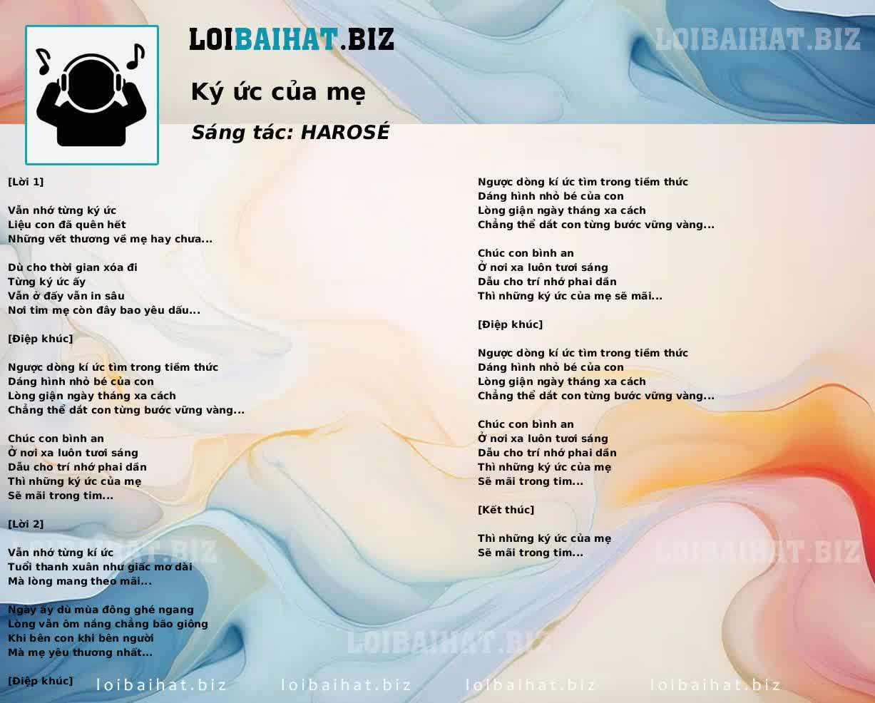 Ký ức của mẹ