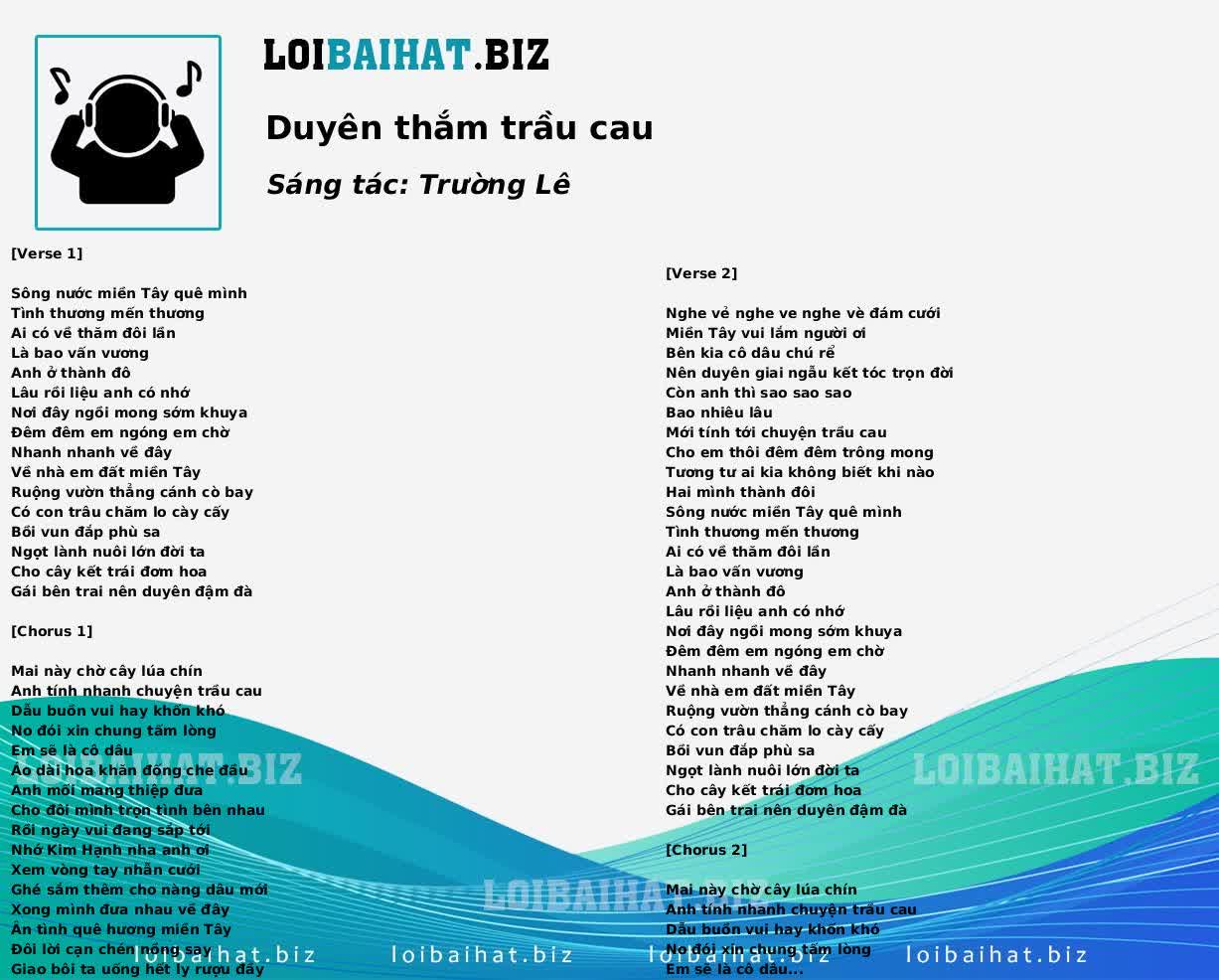 Duyên thắm trầu cau