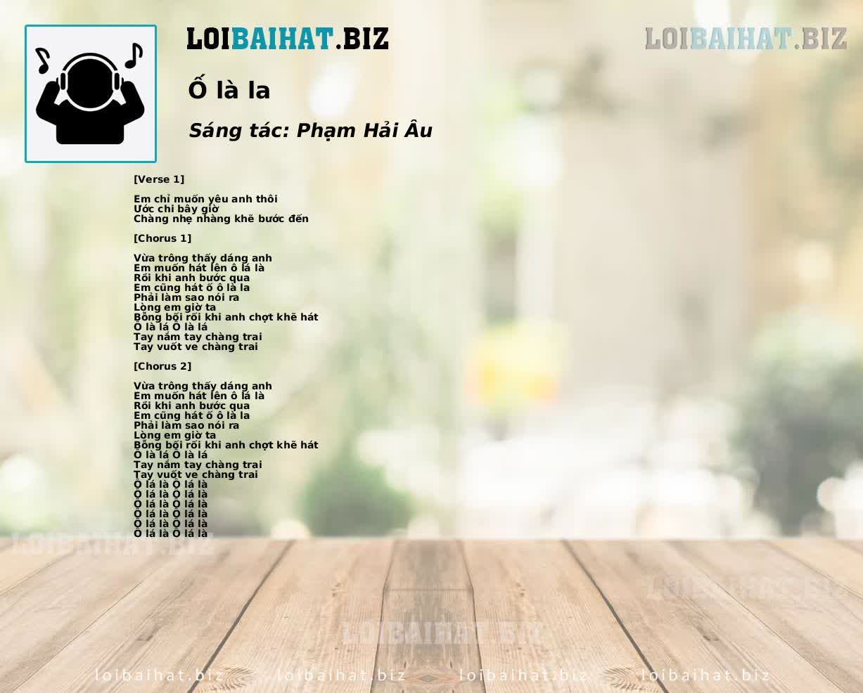 Ố là la