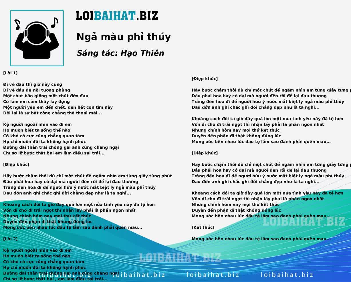 Ngả màu phỉ thúy