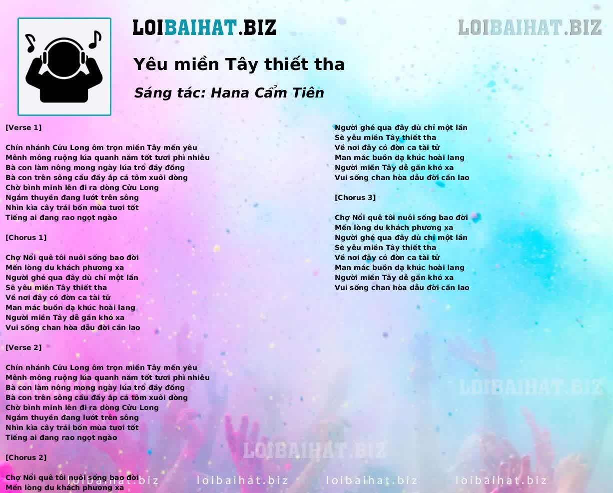 Yêu miền Tây thiết tha