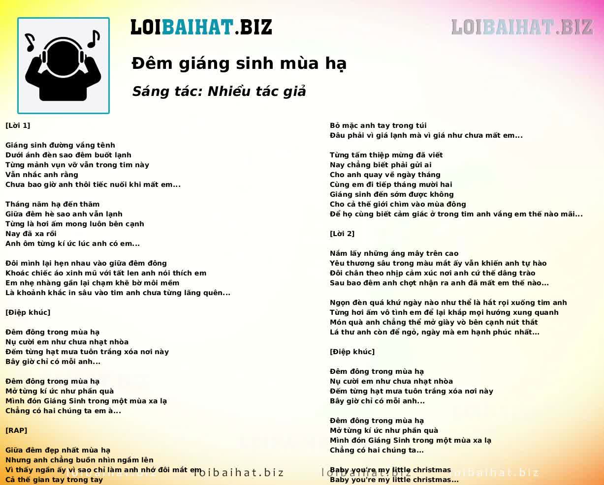 Đêm giáng sinh mùa hạ