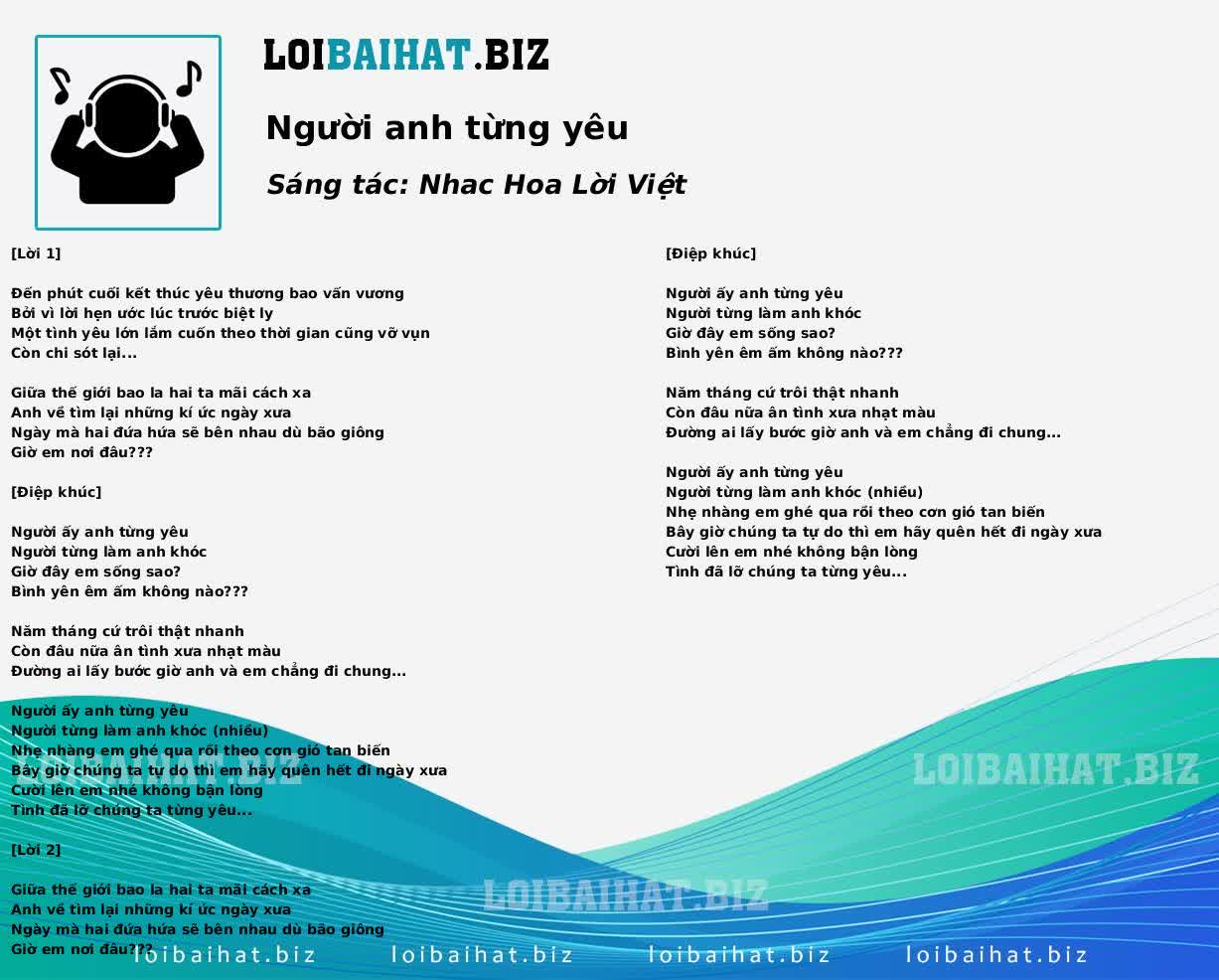 Người anh từng yêu