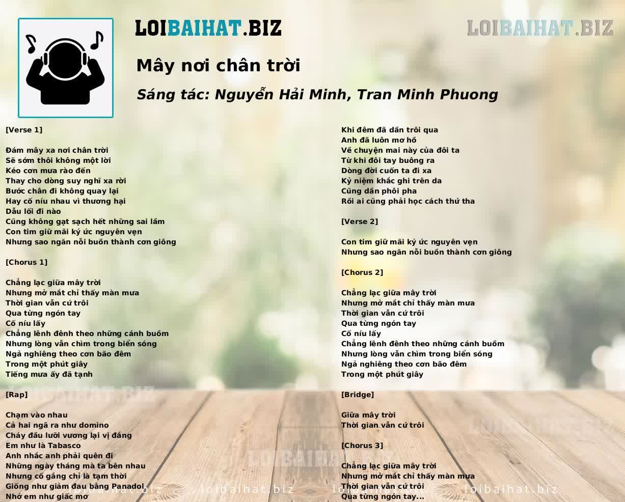 Mây nơi chân trời