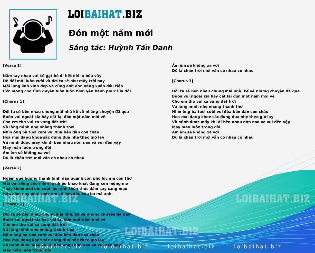 Đón một năm mới