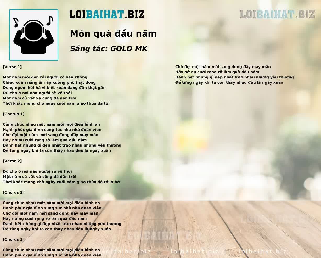 Món quà đầu năm