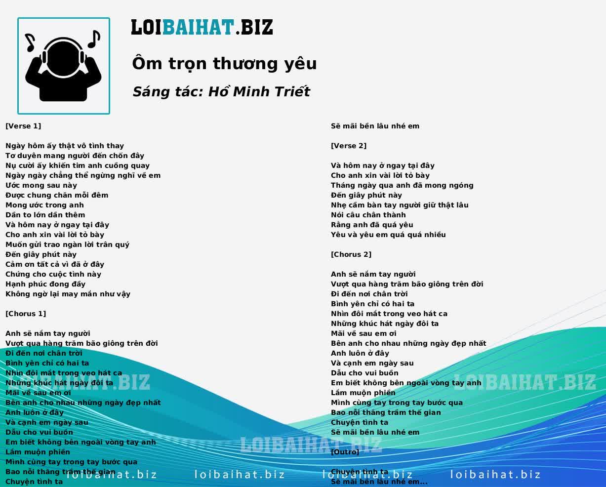 Ôm trọn thương yêu