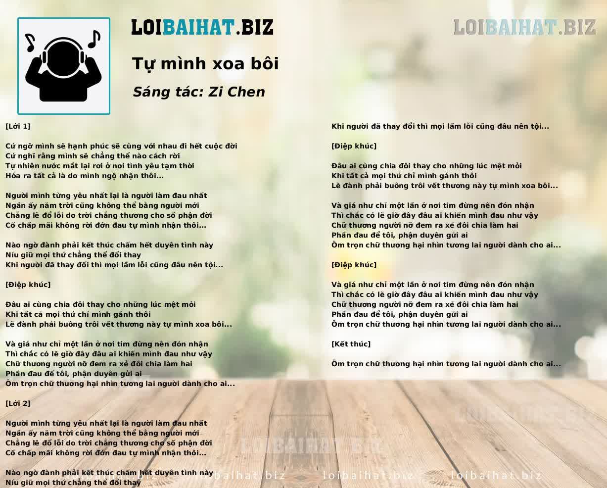 Tự mình xoa bôi