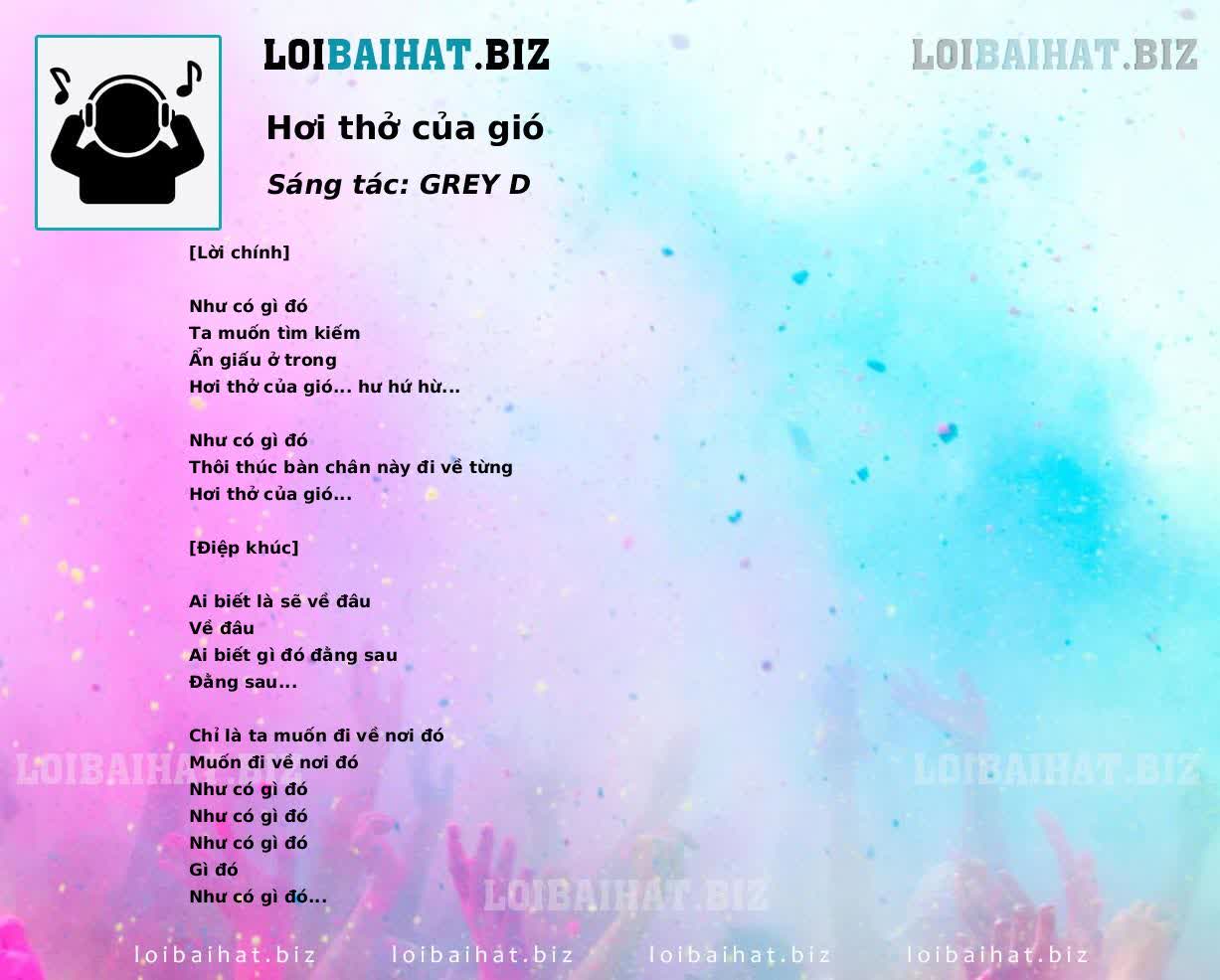 Hơi thở của gió