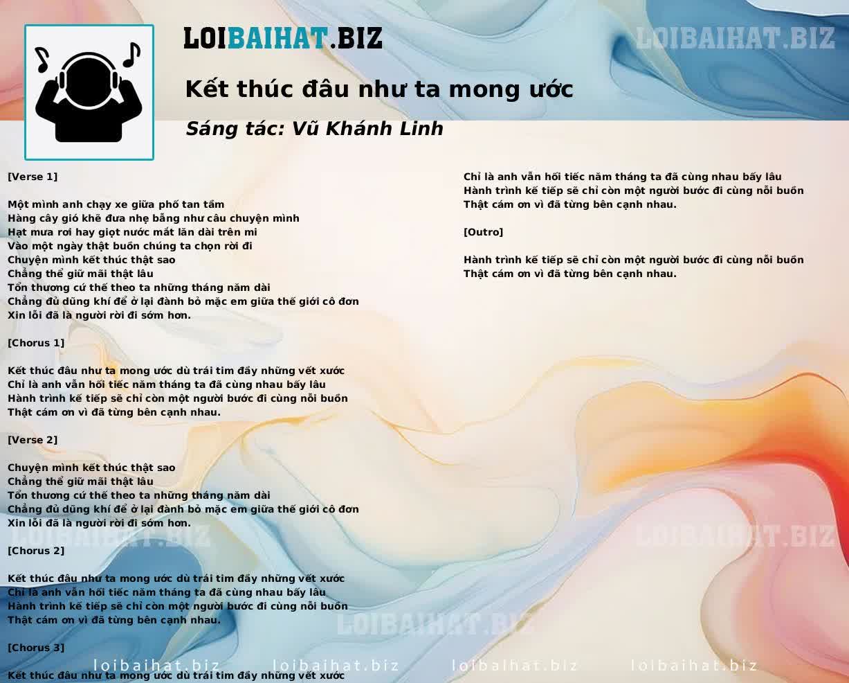 Kết thúc đâu như ta mong ước